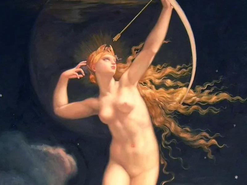 1839-Jules Louis Machard - Selene 1874